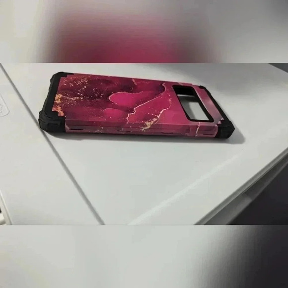 Google Pixel 6 Pro Case,Heavy Duty Shockproof Protection Wine Red (New) - Picture 6 of 16